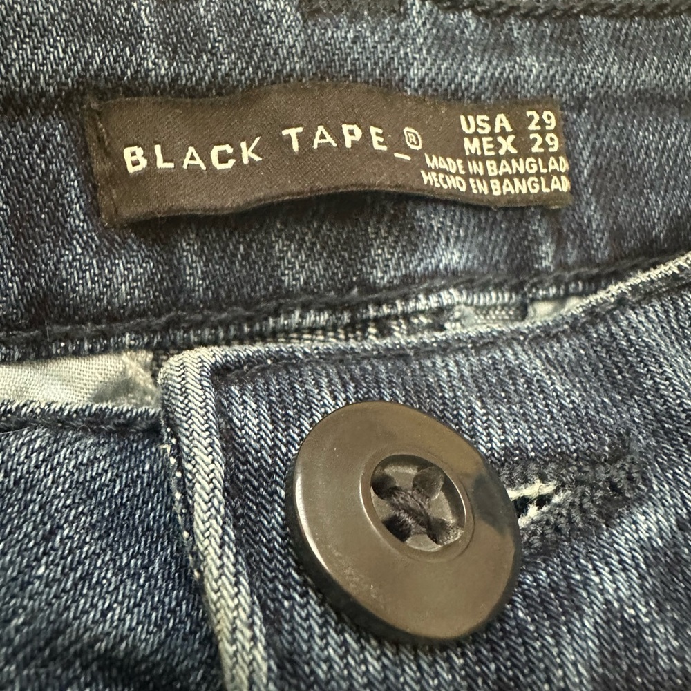 High Rise Straight Leg Jeans - Picture 4 of 5